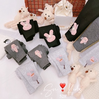 Quần legging nỉ lót lông cho bé từ 8-20kg