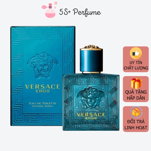 Nước Hoa Nam Versace Eros for Men 100ml - Dầu Thơm Versace Nam Tính, Lưu Hương Lâu