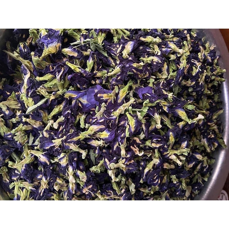 [HÀNG CAO CẤP] Trà hoa đậu biếc sấy khô nguyên bông (50gram-100gram-200gram) | BigBuy360 - bigbuy360.vn