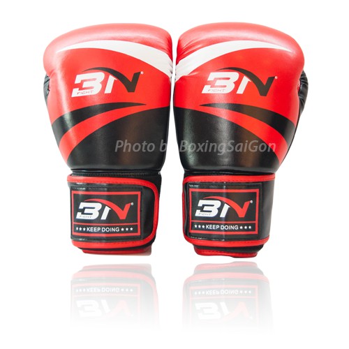 Combo găng tay Boxing + băng quấn tay BN ( Đỏ )