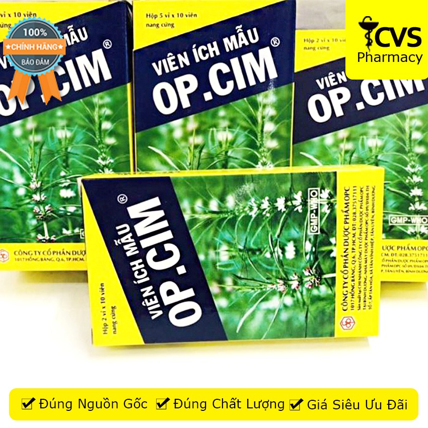 Viên ích mẫu OP.CIM - Viên uống giúp điều hòa kinh nguyệt - cvspharmacy