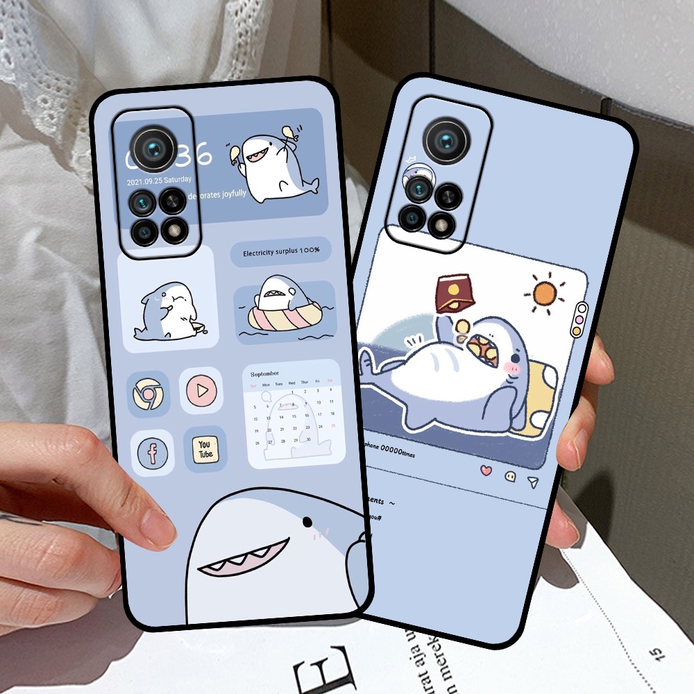 Ốp Xiaomi Mi 10T Pro / Mi 10T Pro 5G in hình nền cá mập đáng yêu giá rẻ