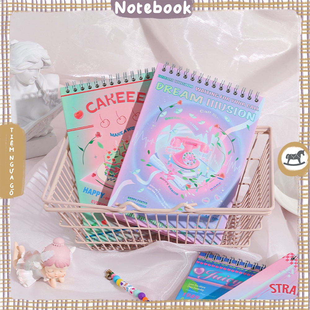 Sổ Kế Hoạch Planner 120 Trang Macaron Lên Kế Hoạch Ngày, Tuần/ Daily Planner, Weekly Planner - Tiệm Ngựa Gỗ