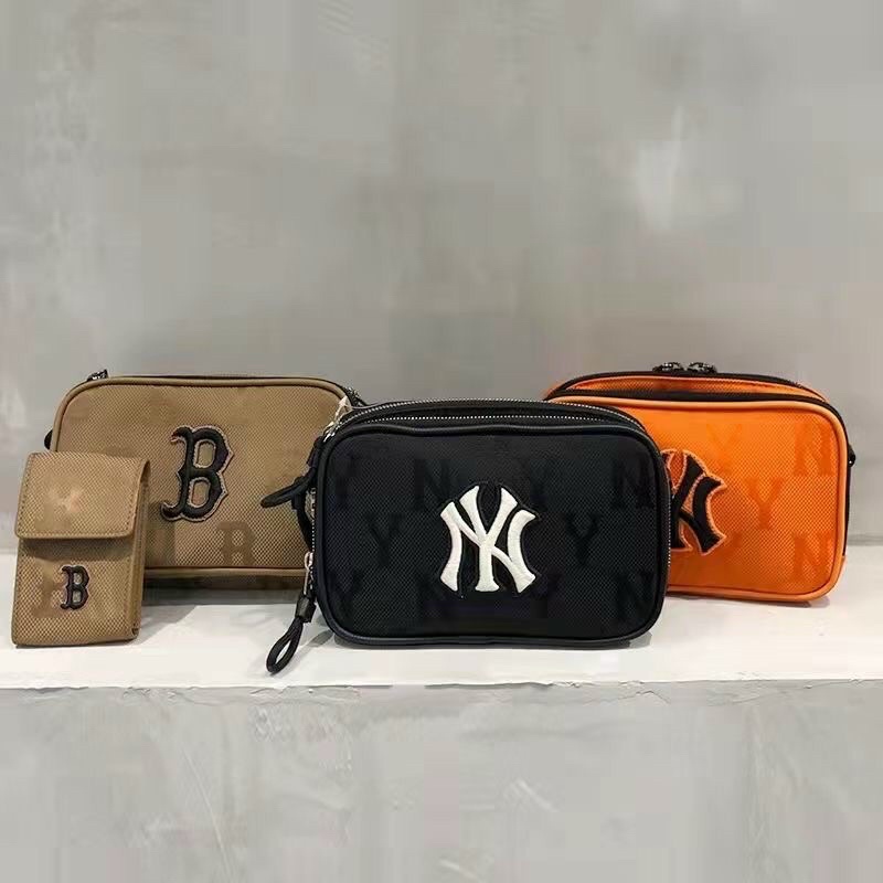 [Full 3tem code] Túi đeo chéo NY nylon jacquard mini 2 món đeo chéo năng động phong cách Hàn quốc