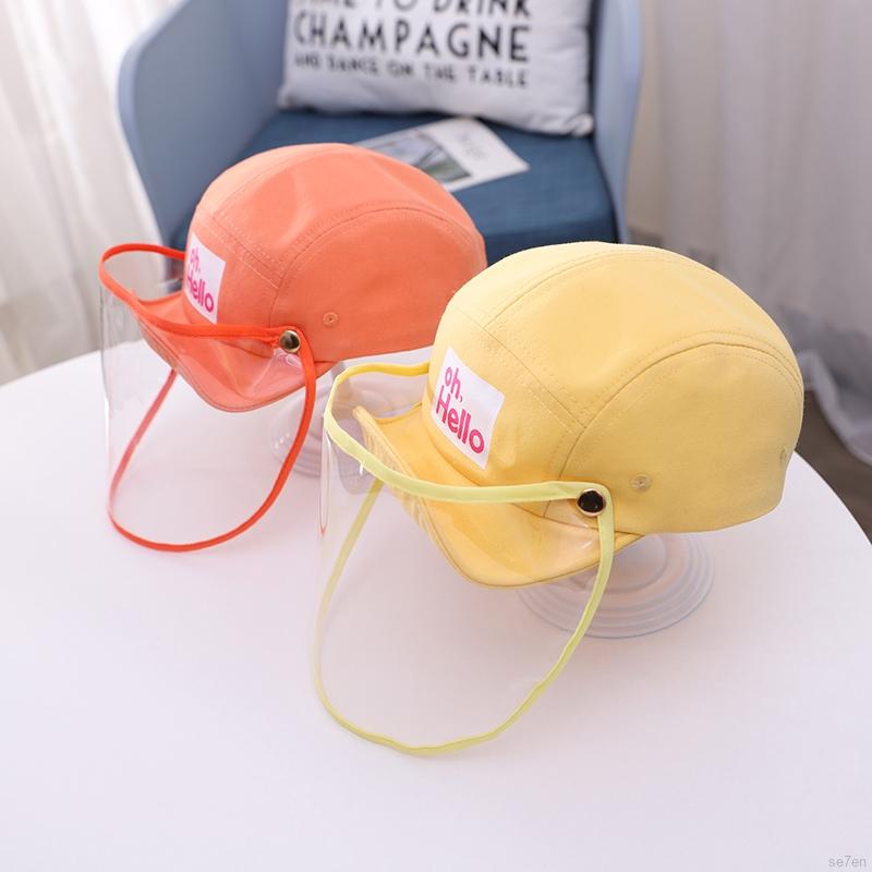 Mũ Lưỡi Trai In Chữ Se7 Cho Bé Từ 1-4 Tuổi