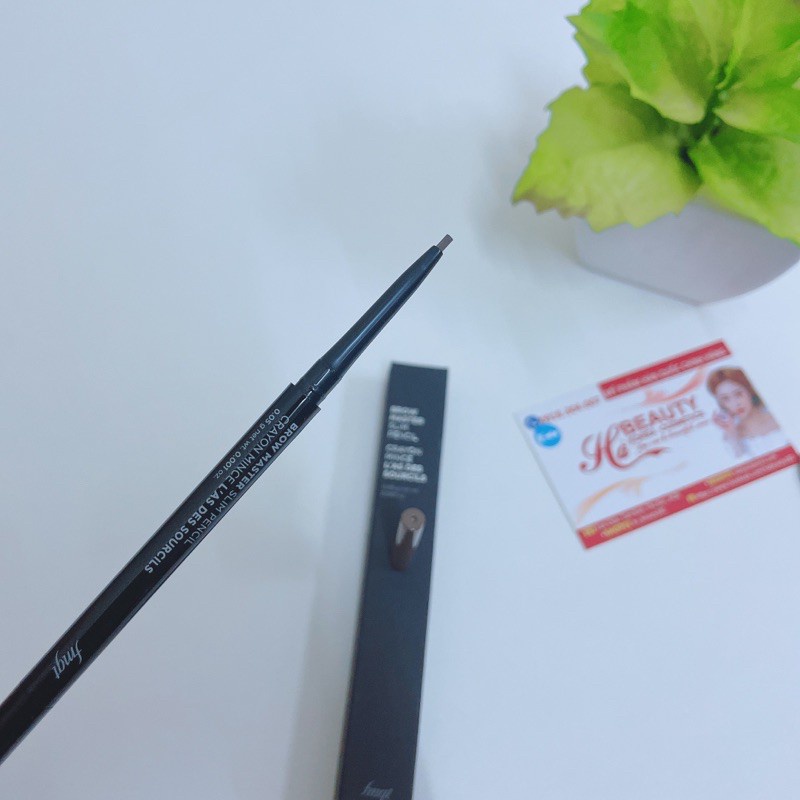 Chì kẻ mày dạng đầu nhỏ trang điểm chân mày lông mày The Face Shop fmgt Brow Master Slim Pencil 0.05g