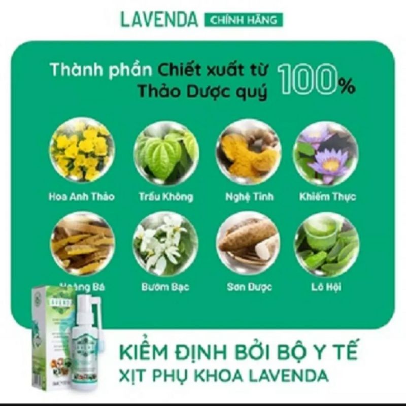 Dung dịch xịt lavenda