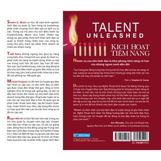 Sách - Kích hoạt tiềm năng - Talent unleashed