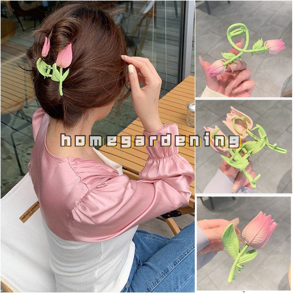 Kẹp TóC HìNh Hoa ĐíNh Kim Cương Giả ThờI Trang Cho Nữ