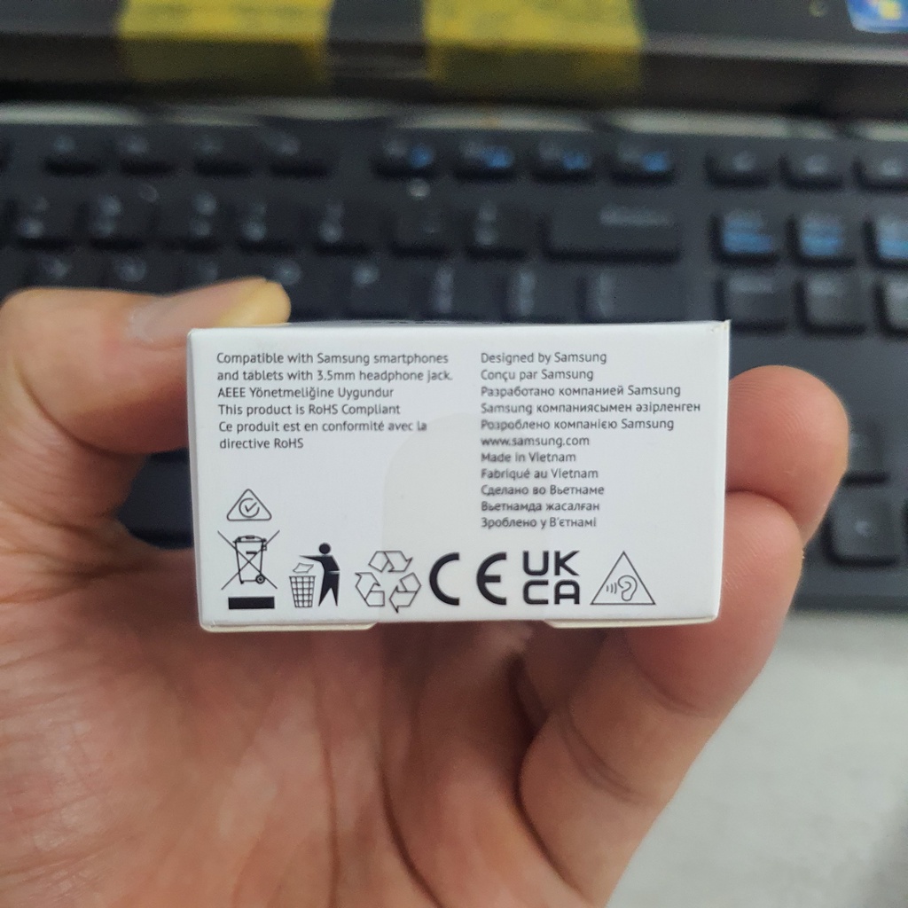Tai Nghe Samsung EO-IA500 Chính Hãng, Có Dây Jack 3.5mm, Bảo Hành 12 Tháng
