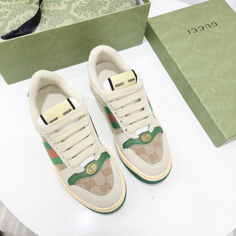 Giày thể thao gucci xanh lá