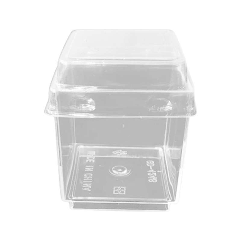 Set 10 Cốc Làm Món Tráng Miệng Bằng Nhựa Trong Suốt Dùng Một Lần