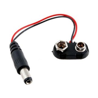 Nắp pin 9v sang dc
