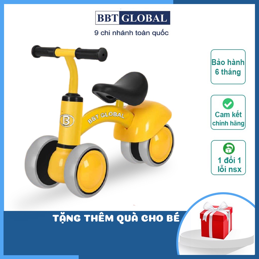 Xe chòi chân cho bé 1 tuổi Q518 BBT Global, Xe chòi chân thăng bằng cho bé, bảo hành 6 tháng toàn quốc