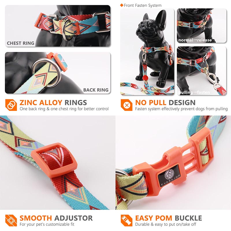 HamshMoc Dây Dắt Thú Cưng Đi Dạo Bằng Nylon Có Thể Điều Chỉnh Tiện Dụng