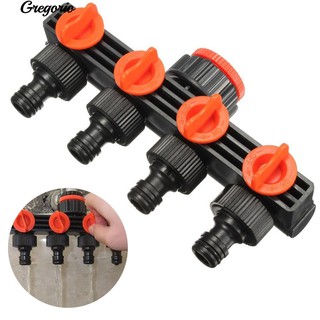 Đầu Chia Ống Nước 4 Cổng Dùng Trong Tưới Nước Trong Vườn