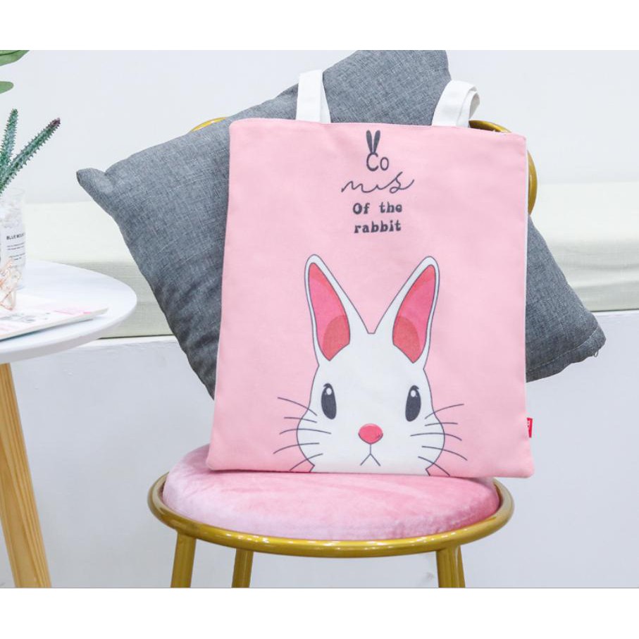 Túi Tote pastel xinh xắn ( túi vải tote )