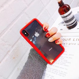 Ốp điện thoại cường lực trong suốt cho iPhone 6/6s 6Plus/6sPlus 7/8 7/8Plus X