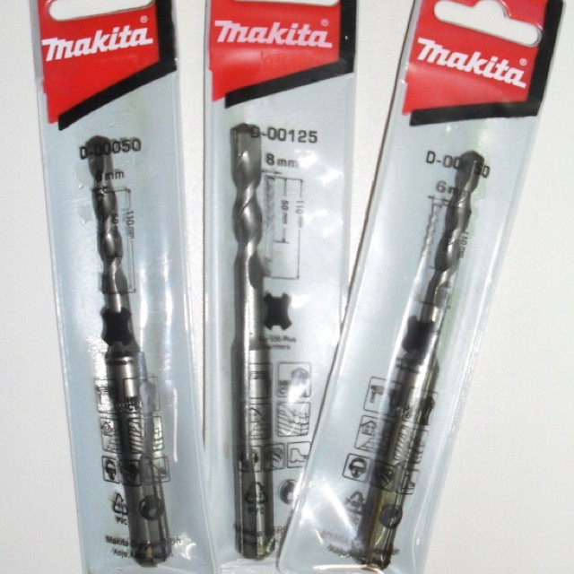 Mũi Khoan Bê Tông MAKITA SDS-Plus 6 ~ 20 mm  - Chính Hãng