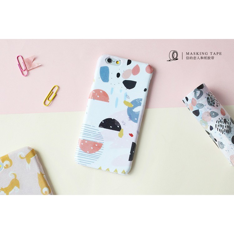 Băng dính washi tape WST127 10cm x 5m