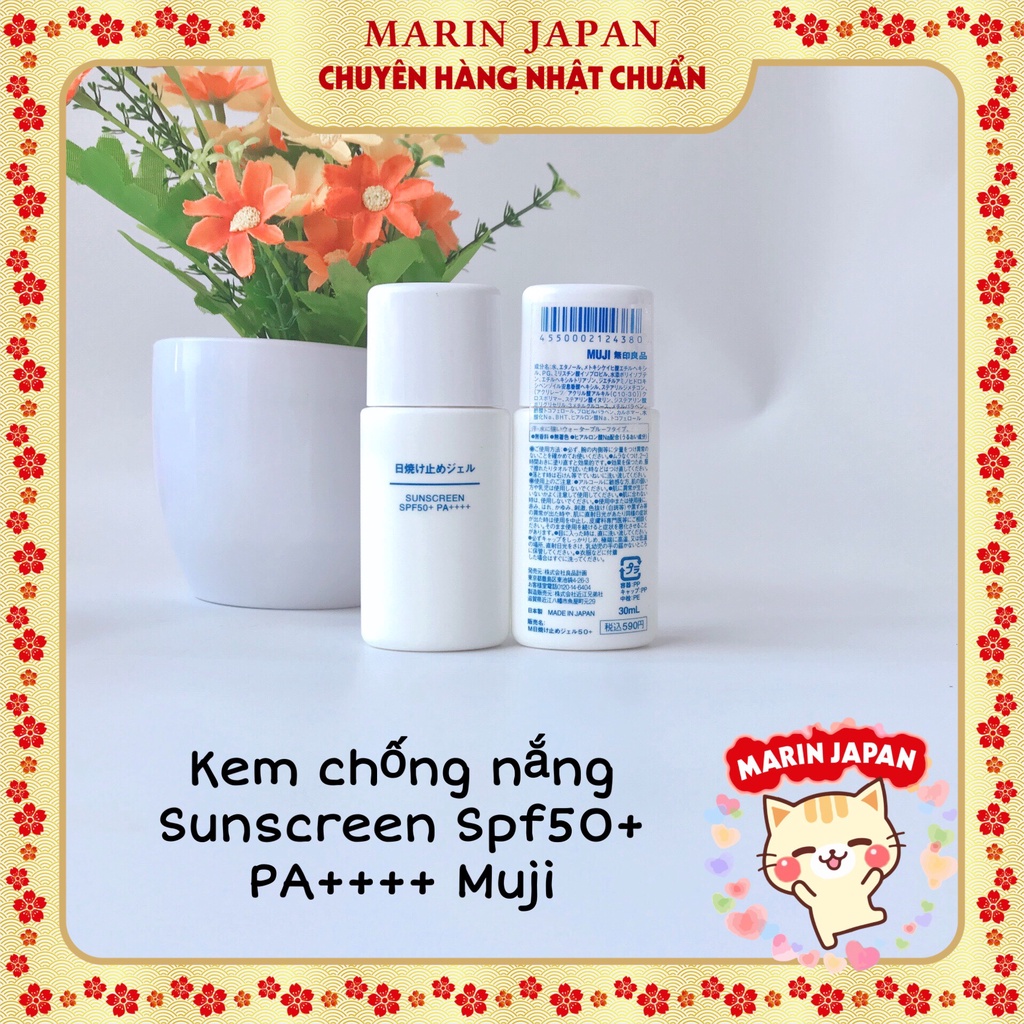 (Chuẩn store Muji Nhật) Kem chống nắng Sunscreen Muji nội địa Nhật