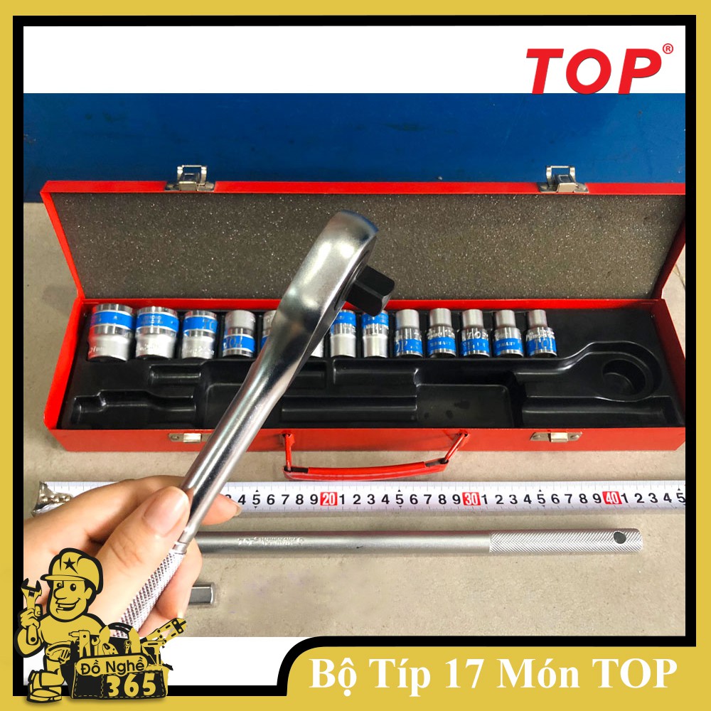 [CHÍNH HÃNG] BỘ TUÝP 17 MÓN ĐỨC LỤC HỆ MÉT – TOP