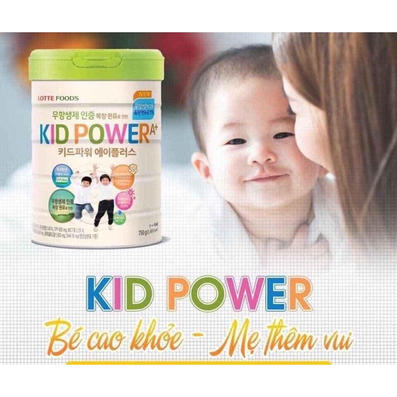 SỮA KID POWER 750G DATE 9/2022