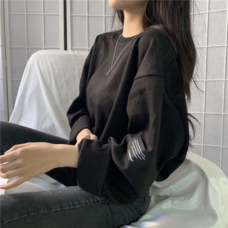 Áo Thun Basic Unisex Tay Dài Ulzzang Cặp Đôi