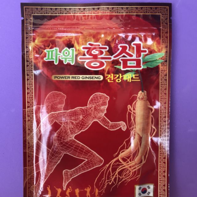 Miếng Dán Cao Hồng Sâm Hàn Quốc