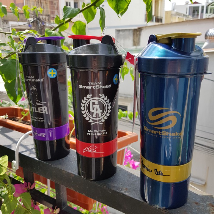 Bình lắc 3 ngăn Bình nước tập gym thể thao  -BL099