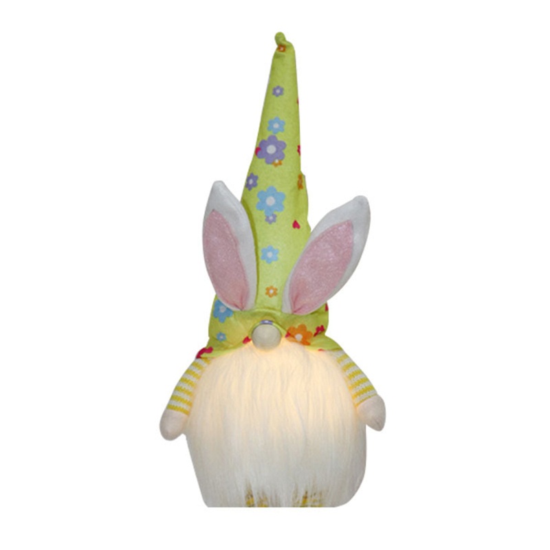 Aoto Đồ Chơi Thỏ Tomte Nhồi Bông Thủ Công Có Đèn LED Cho Lễ Phục Sinh D