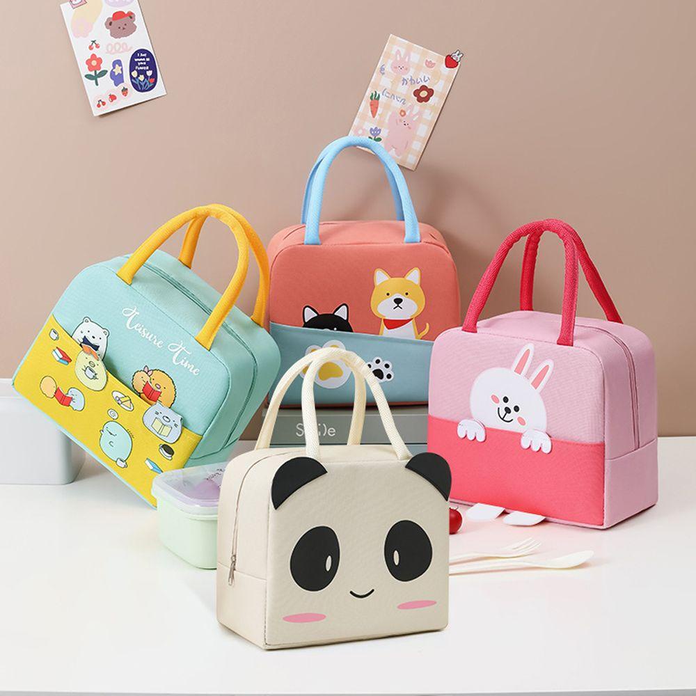 Túi Đựng Hộp Cơm Trưa Giữ Nhiệt Chống Thấm Nước In Họa Tiết Hoạt Hình Sumikkogurashi Tiện Dụng