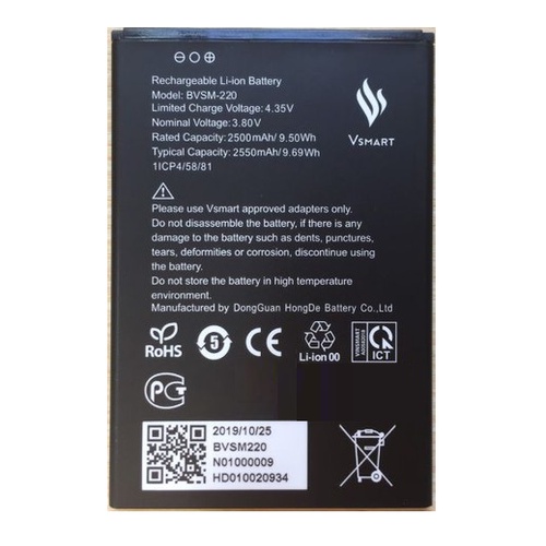 Pin VSmart Bee / BVSM-220 - Nhập khẩu