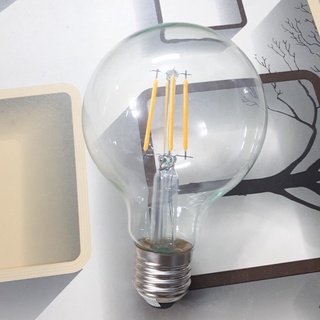 Bóng đèn LED Edison G80 4W sáng vàng đui E27