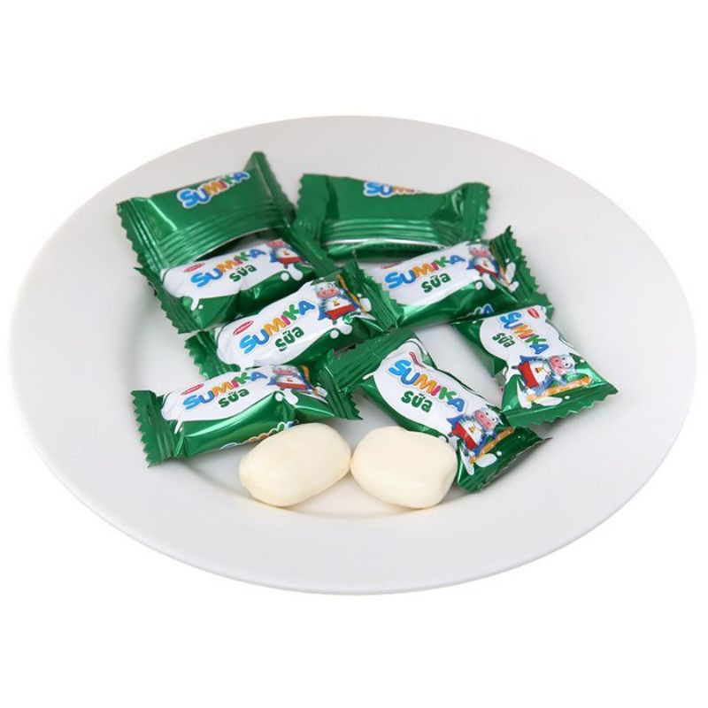 Kẹo Mềm Sữa Sumika Vị Vani , Dâu , Socola ⚡ FREESHIP ⚡ Kẹo Mềm Bibica Gói 70g