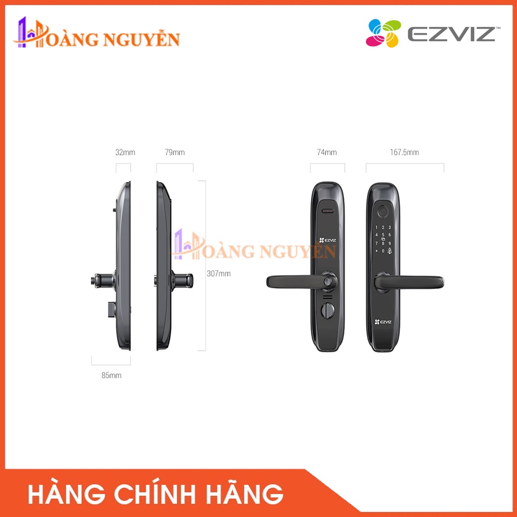 [NHÀ PHÂN PHỐI] Khoá thông minh L2 (Đen) CS-L2-11FCP ( CS-L2-11FCP-A0 )