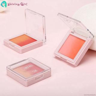 [Hàng mới về] Bảng phấn má hồng 2 màu gradient lấp lánh kháng nước chống nhòe bền màu trang điểm mặt