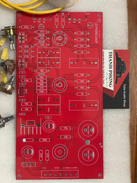 PCB bass treble