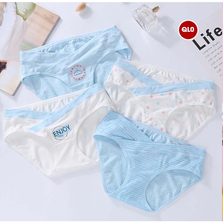 Quần Lót Bầu Cotton [Combo 4 chiếc]