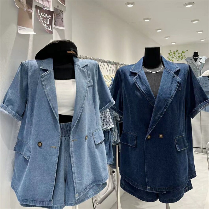 bộ jean cổ véc free size