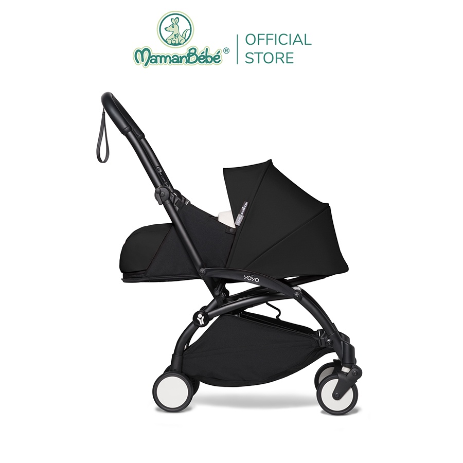 Bộ màn chụp và đệm xe đẩy BABYZEN YOYO 0+ Đen