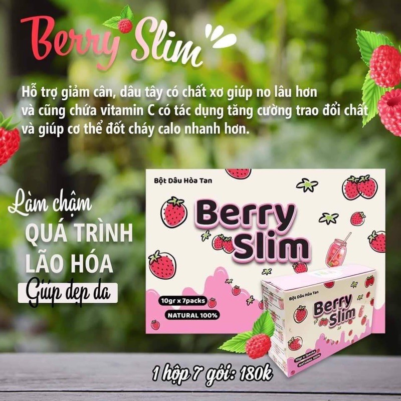 giảm cân Berry EMOSLIM slim giảm nhanh trong 7ngay emoslim-PHIÊN BẢN CẢI TIẾN