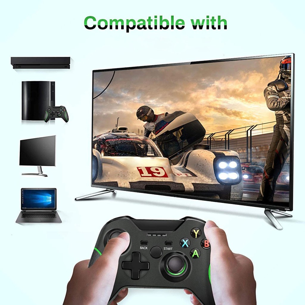 Tay Cầm Xbox One X Chính Hãng +Full Phụ Kiện Chơi Game Tối Ưu Cho FO4 / FO3 / PC / XBFor Xbox, PC, PS3, PS4, Android