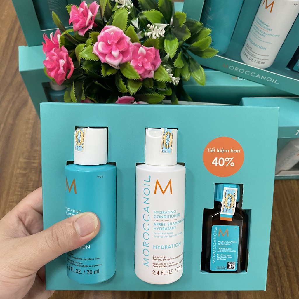 Dầu dưỡng tóc Moroccanoil Tinh dầu dưỡng phục hồi tóc hư tổn khô xơ Moroccanoil Treatment Oil  25ml - 200ml chính hãng