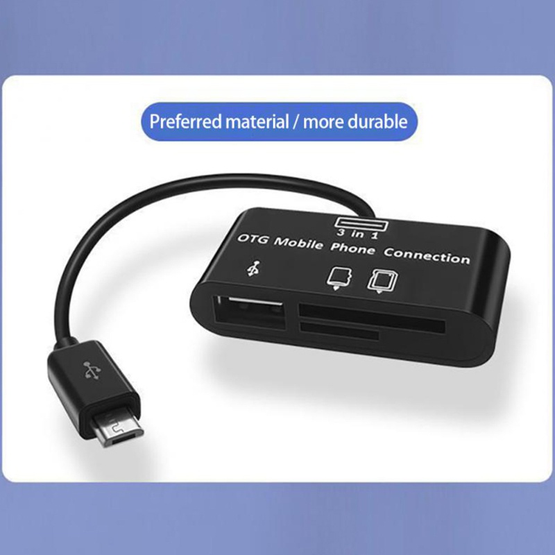 Đầu Đọc Thẻ Nhớ Micro USB SD TF Siêu Tốc Độ Cao