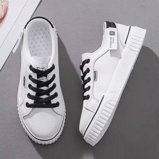 Giầy thể thao nữ, giầy siêu hót 2020, giầy màu trắng đế cao 5cm mã BT99 | BigBuy360 - bigbuy360.vn