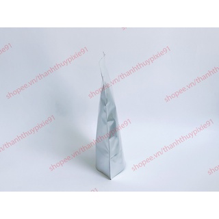 100gram túi zip 2 mặt bạc
