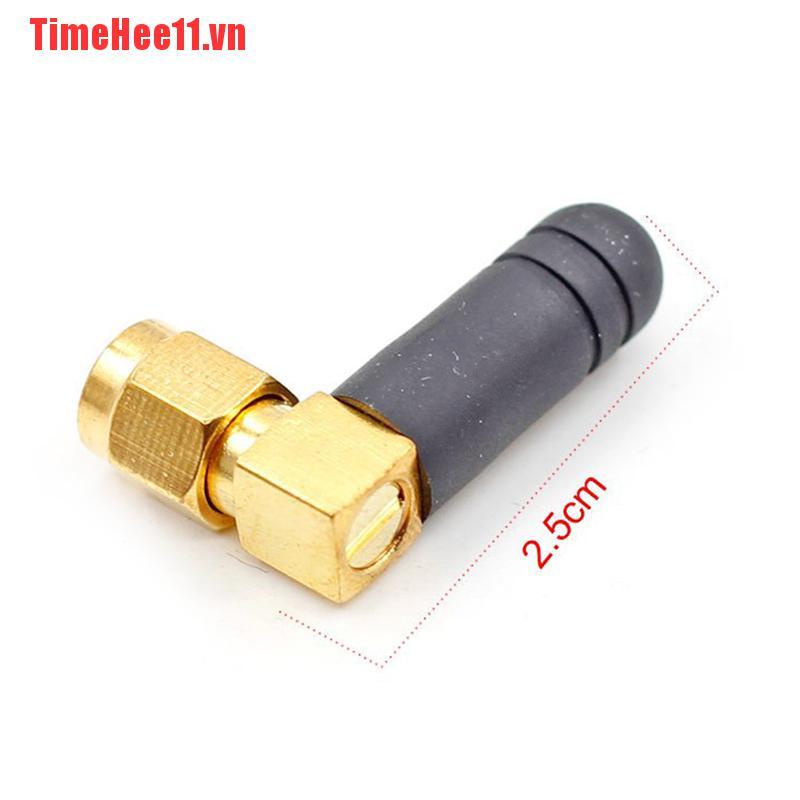 Set 2 Bộ Định Tuyến Ăng Ten WIFI 3dBi 2.4ghz Mini Bằng Cao Su