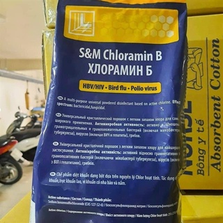 Hóa chất khử trùng Cloramine B - Tiệp (Bao xanh)