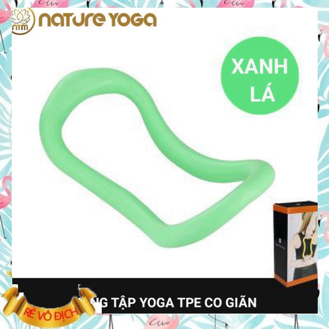 Vòng hỗ trợ RING YOGA TPE cao cấp_Xanh Lá ZC - Bách Hóa Online